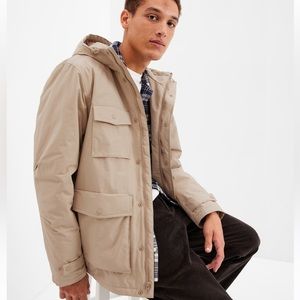 Mens Gap Utility Hooded Jacket 💛